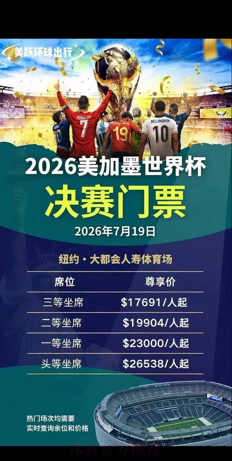 2026年世界杯官方购票完整指南 2026年世界杯官方购票完整指南
